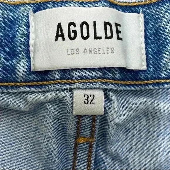 AGOLDE Parker Blue distressed shorts 32
Intentional distressing button fly - Picture 4 of 7